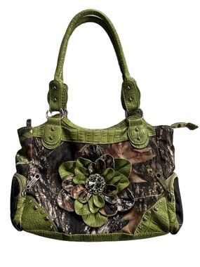 Camo Western Y2K Bling Grunge Fairycore Shoulder bag purse streetwear festival